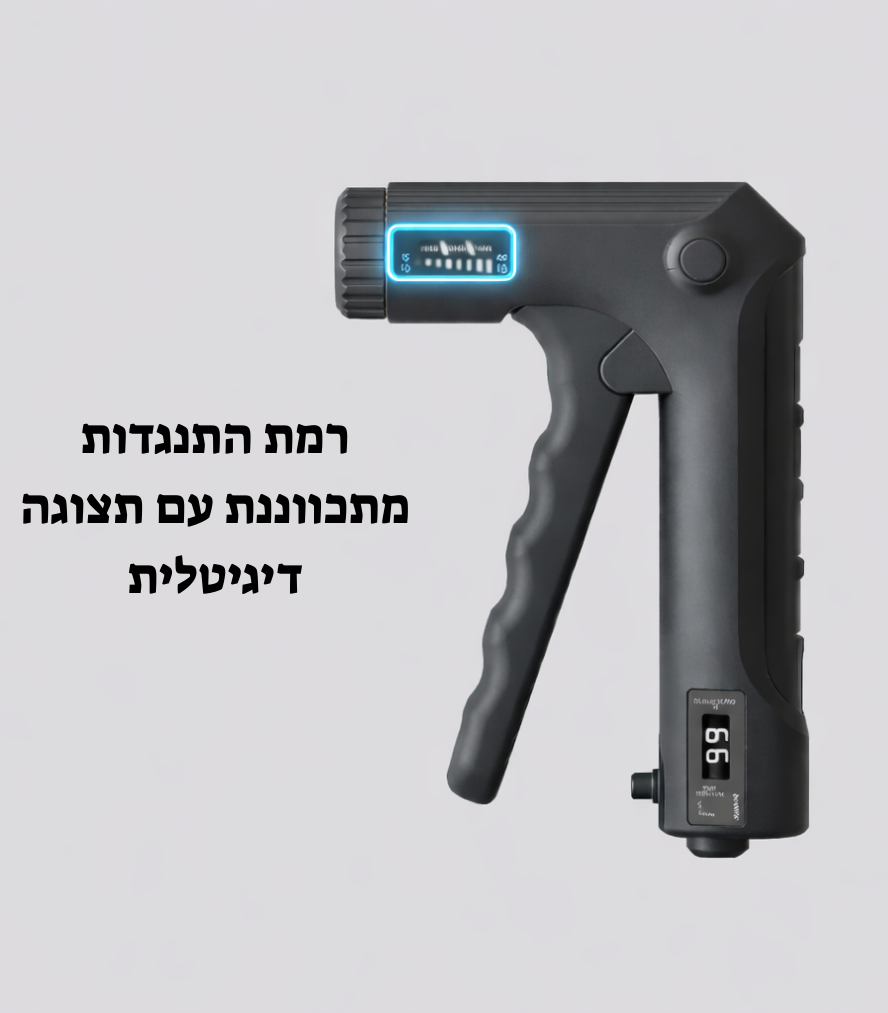 IronGrip Pro – הכוח שאתה מרגיש בידיים הביטחון שאתה מרגיש בכל הגוף