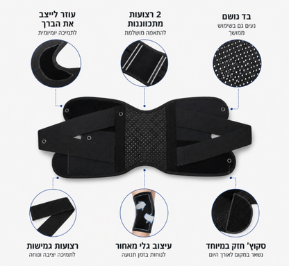 FlexKnee – התמיכה שתגרום לך לסמוך שוב על הברך שלך